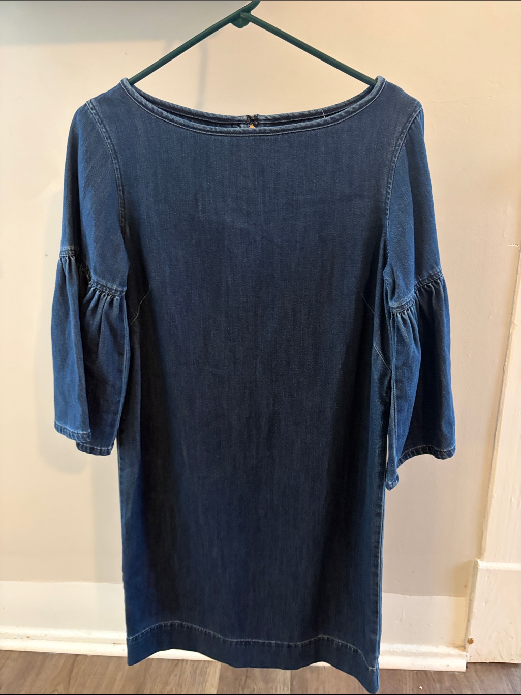 Ralph Lauren Indigo Denim Short-Sleeve Dress